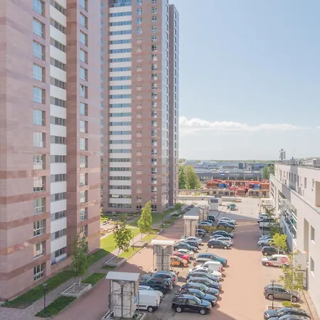 Comfort & Views Over Near Airport And Center Рига